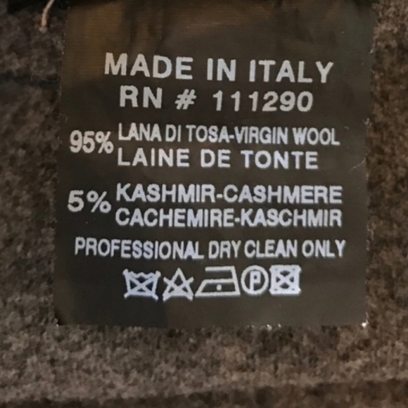 RARE Derek Lam Cashmere Wool Italian Gray Skirt Luxury Button Detail Spring Fall - Picture 7 of 8